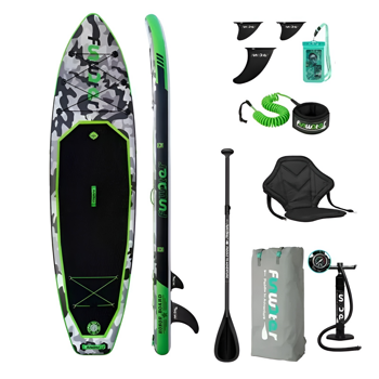 SUP-борд FunWater Honor 11" Green c сиденьем