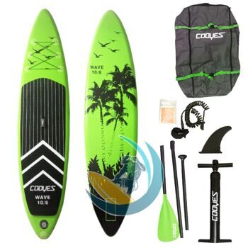 Cooyes Wave 10’6 Green надувной сап-борд