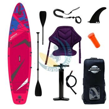 Надувной SUP Adventum Range 11'4 2024 Hot Pink