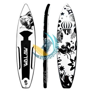 SUP с веслом Walaw Russia 11'2 White