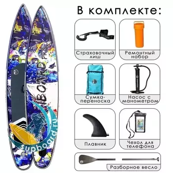 Сап-борд iBoard PRO Дива 12'6x33"