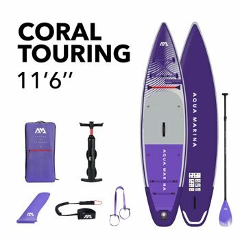 SUP для туринга Aqua Marina Coral Touring 11'6 Night Fade