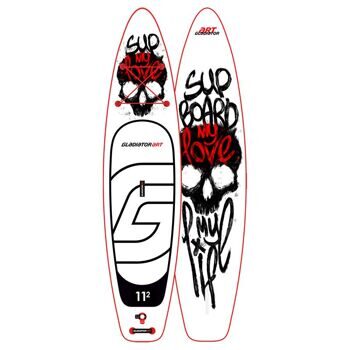 Gladiator SUP ART my love 11.2 скоростная доска